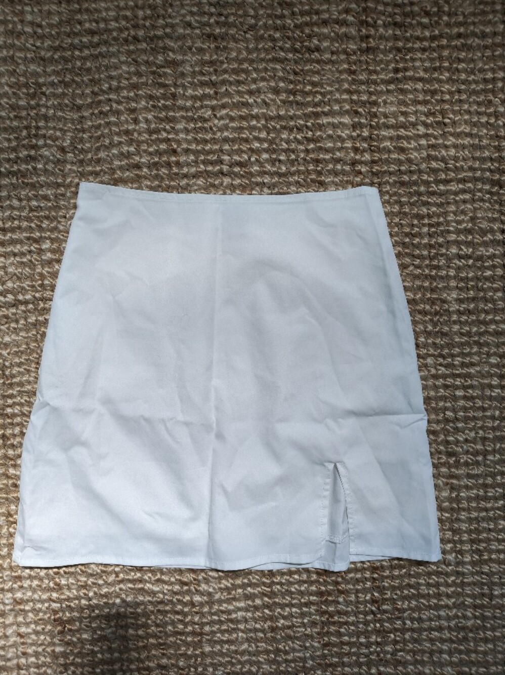 SHEIN White Mini Pencil Skirt